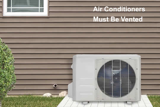 why air conditioners are vented