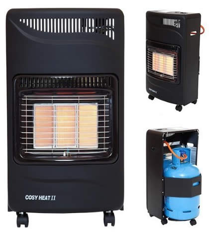 portable gas cabinet heater